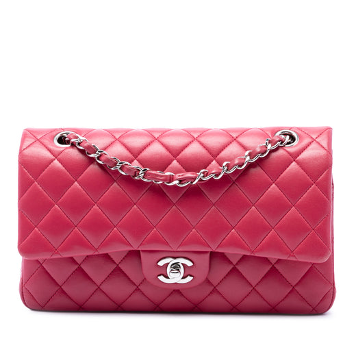 Medium Classic Lambskin Double Flap - Image 1