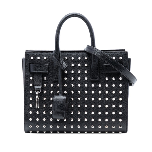 Nano Grain de Poudre Studded Sac de Jour Satchel - Image 1