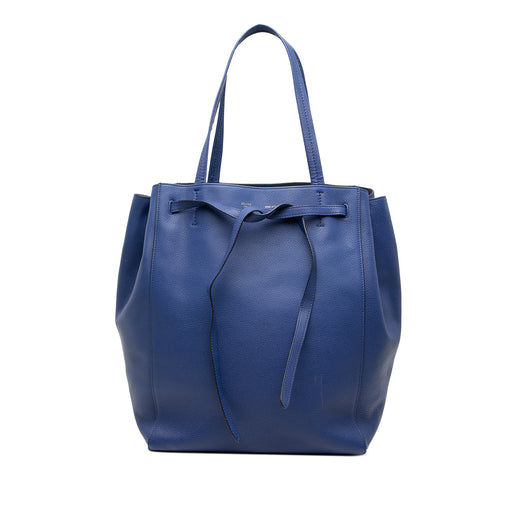 Small Leather Phantom Cabas Tote - Image 1