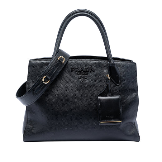 Saffiano Cuir Monochrome Satchel - Image 1