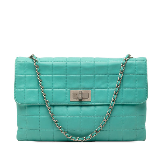 Chocolate Bar Lambskin Reissue 2.55 Chain Handbag - Image 1