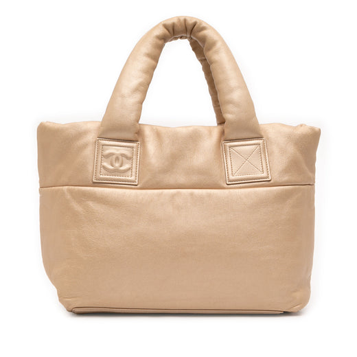 Small Lambskin Coco Cocoon Reversible Tote - Image 1