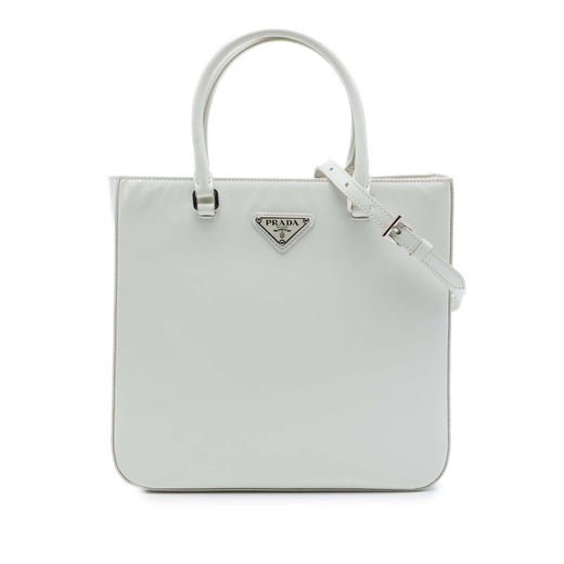 Medium Spazzolato Leather Satchel - Image 1
