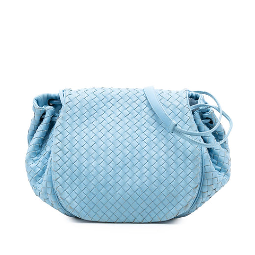 Nappa Intrecciato Flap Crossbody - Image 1