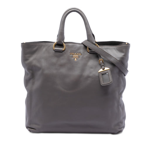 Soft Calf Open Convertible Tote - Image 1