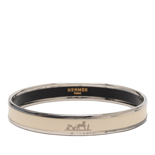 Narrow Enamel Caleche Bangle 70 - Image 1