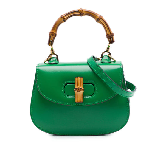 Mini Calfskin 1947 Bamboo Top Handle Bag - Image 1