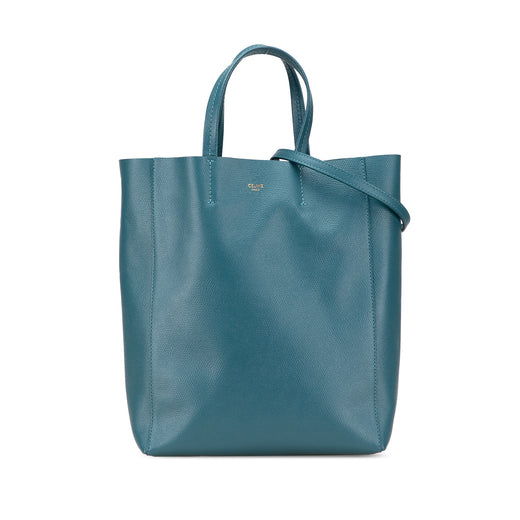 Small Grained Calfskin Vertical Cabas Satchel - Image 1