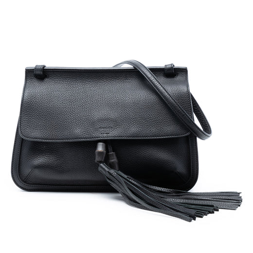 Medium Leather Bamboo Daily Crossbody - Image 1