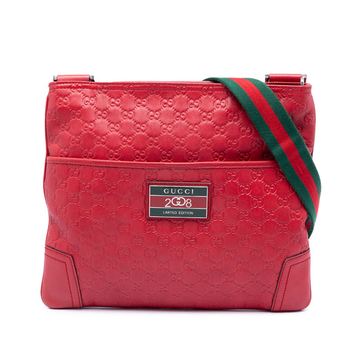 Beijing Olympics Edition Guccissima Web Crossbody - Image 1
