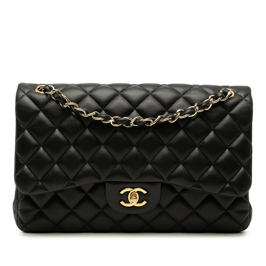 Jumbo Classic Lambskin Double Flap - Image 1
