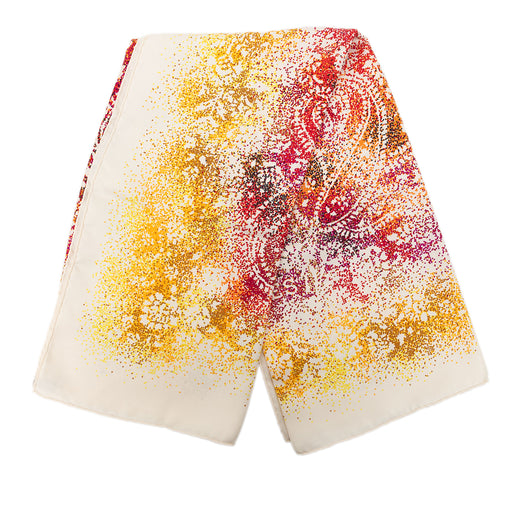Indian Dust Silk Scarf 90 - Image 1