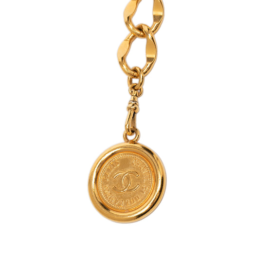 CC Gold Plated Medallion Chain Belt - Image 1