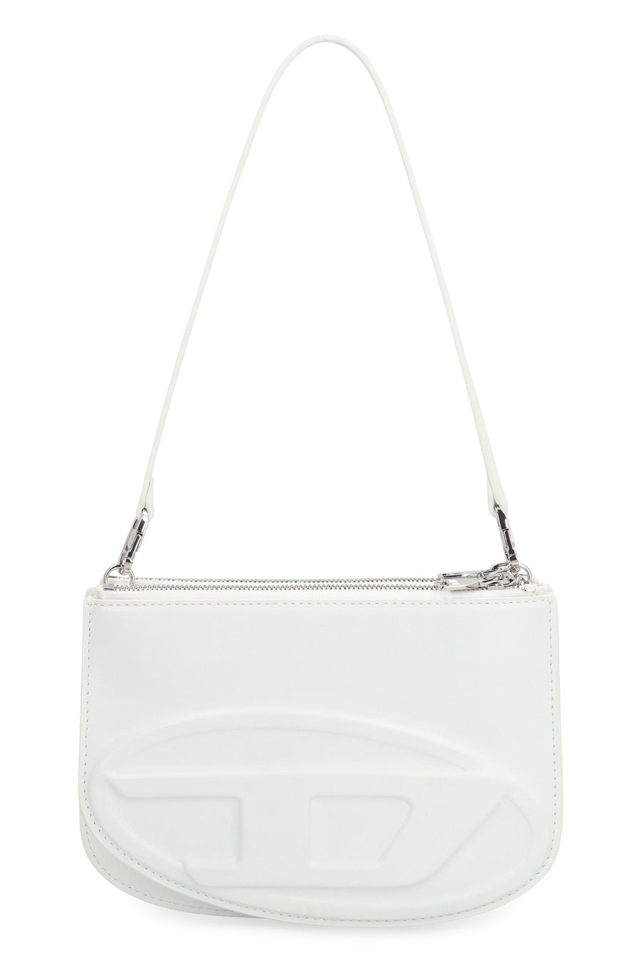 Diesel Shoulder Bag — White Cow Hide