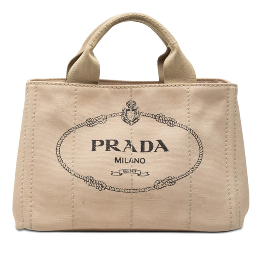 Small Canvas Canapa Logo Tote - Image 1