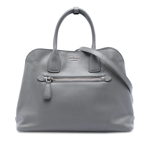 Large Saffiano Cuir Dome Bag - Image 1