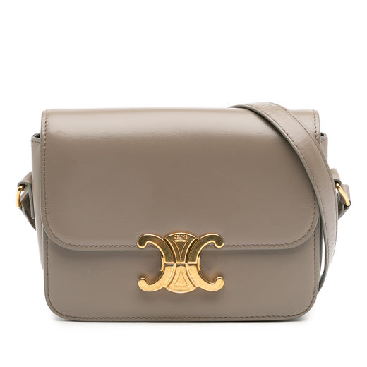 Teen Shiny Calfskin Triomphe Crossbody - Image 1