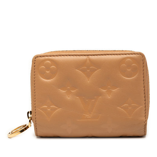 Monogram Embossed Lambskin Lou Coussin Wallet - Image 1