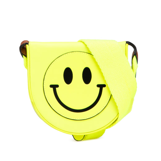 Small Smooth Calfskin Smiley Heel Crossbody - Image 1