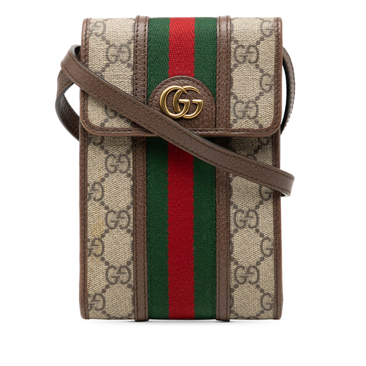 Mini GG Supreme Web Ophidia Crossbody - Image 1