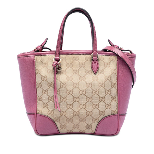 Small GG Canvas Bree Satchel - Image 1