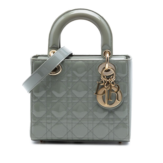 Small Patent Cannage Lady Dior - Image 1