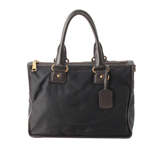 Tessuto Canapa Logo Satchel - Image 1