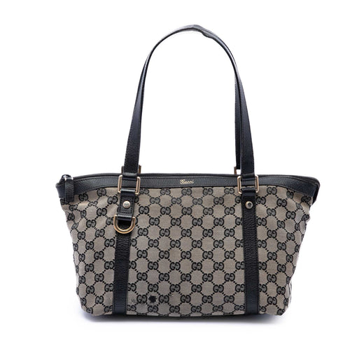 GG Canvas Abbey D Ring Tote - Image 1