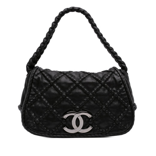 CC Quilted Lambskin Hidden Chain Flap - Image 1