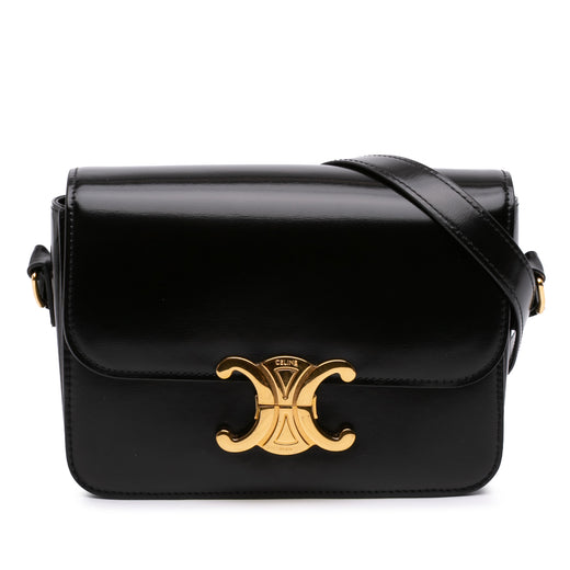 Teen Shiny Calfskin Triomphe Crossbody - Image 1
