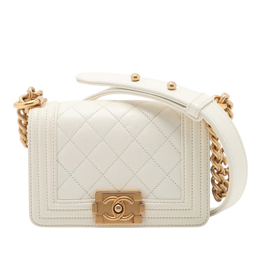 Mini Quilted Caviar Boy Flap - Image 1