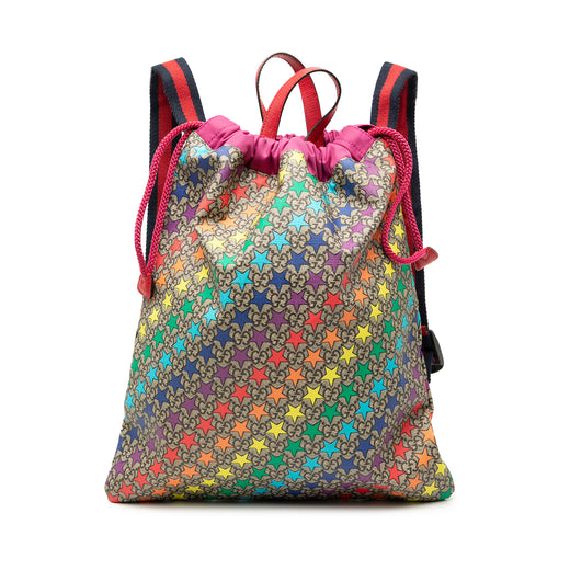 GG Supreme Web Star Print Childrens Backpack - Image 1