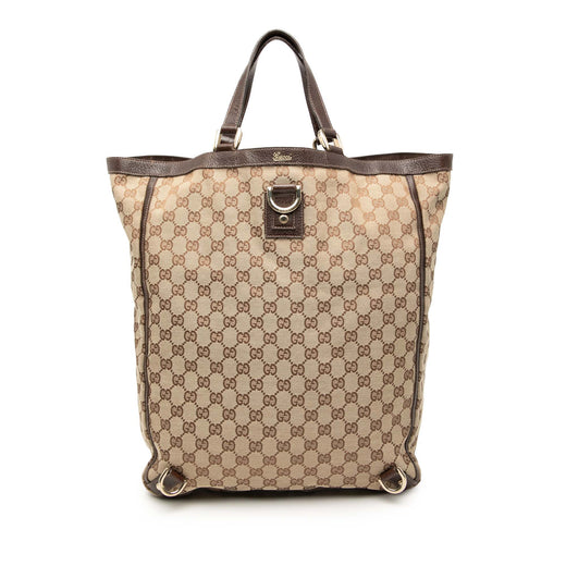 GG Canvas Abbey D Ring Tote