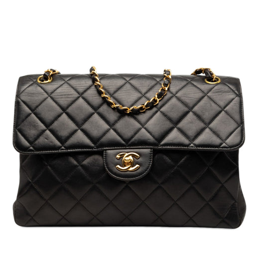 Jumbo Quilted Lambskin Double Sided Flap - Image 1