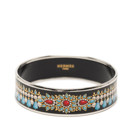 Wide Printed Enamel Bangle 70 - Image 1
