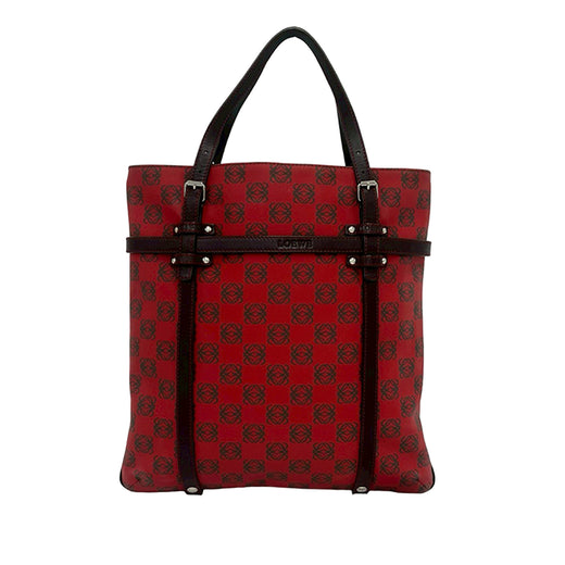 Anagram Coated Canvas Tote - Image 1