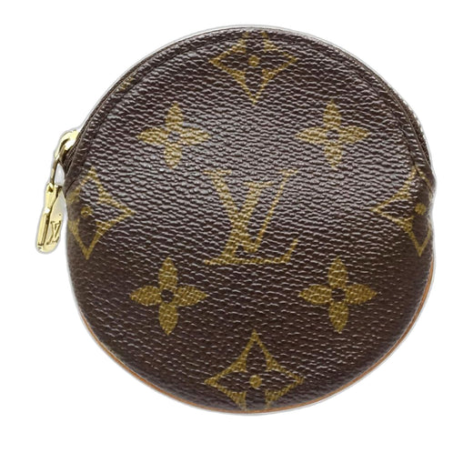 Monogram Porte Monnaie Round Coin Purse - Image 1