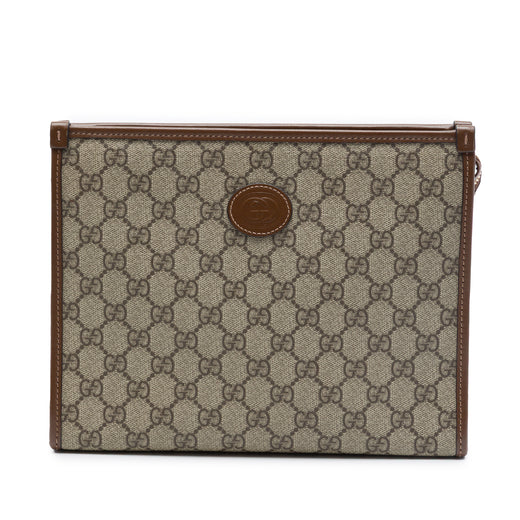 GG Supreme Retro Interlocking G Clutch - Image 1