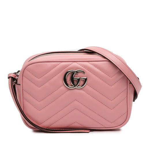 Mini GG Marmont Matelasse Leather Crossbody - Image 1