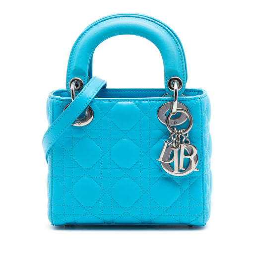 Mini Lambskin Cannage Lady Dior - Image 1