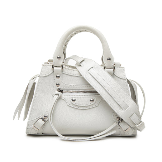 Mini Calfskin Motocross Neo Classic City Satchel - Image 1