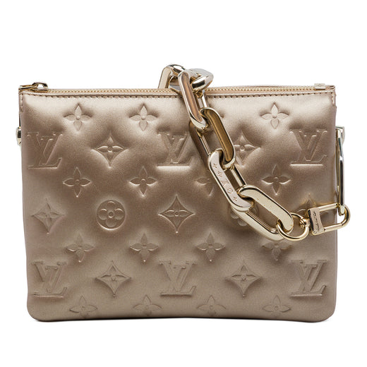 Monogram Embossed Puffy Lambskin Coussin BB - Image 1