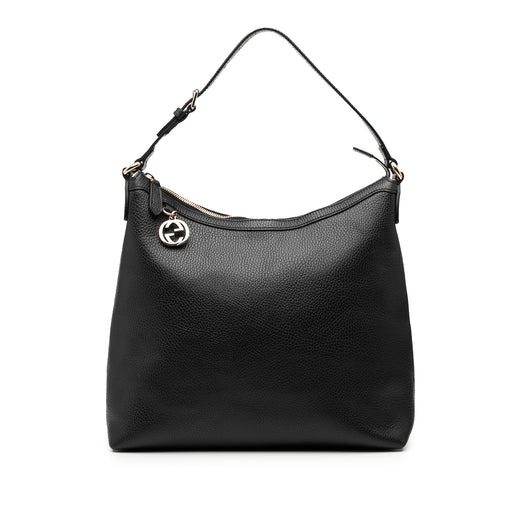 Leather GG Charm Tote - Image 1