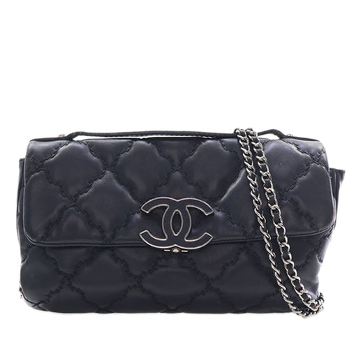 Mini Lambskin Double Stitch Hamptons Flap - Image 1