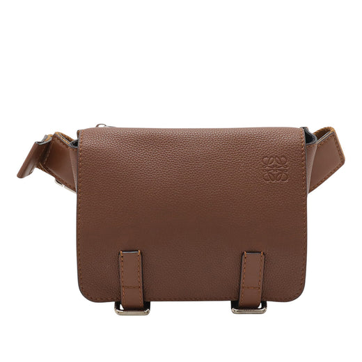 Leather Anagram Military Belt Bag - Image 1