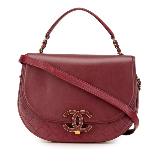 Medium Calfskin Coco Curve Flap - Image 1