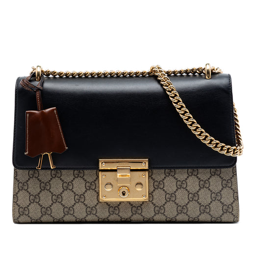 Medium GG Supreme Padlock Shoulder Bag - Image 1