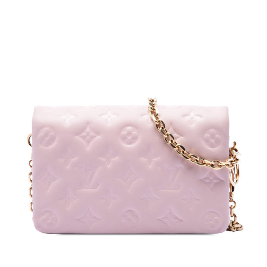 Monogram Embossed Lambskin Pochette Coussin - Image 1