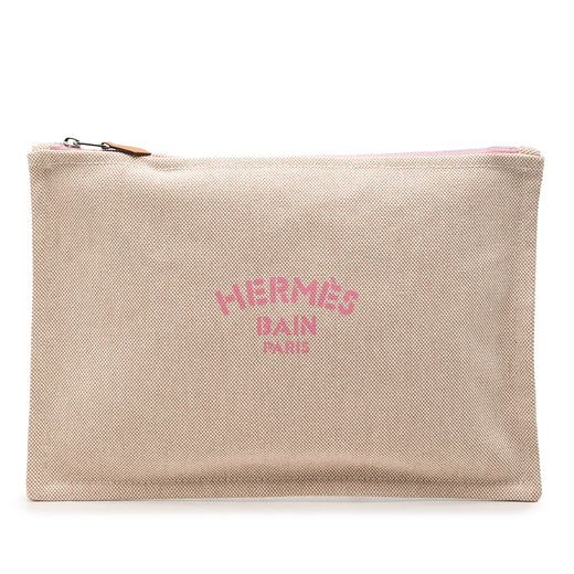 Large Toile Bain New Yachting Flat Pouch - Image 1