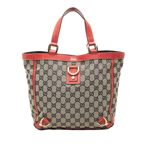 GG Canvas Abbey D Ring Tote - Image 1